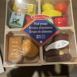 New Melissa And Doug Playfood Set 