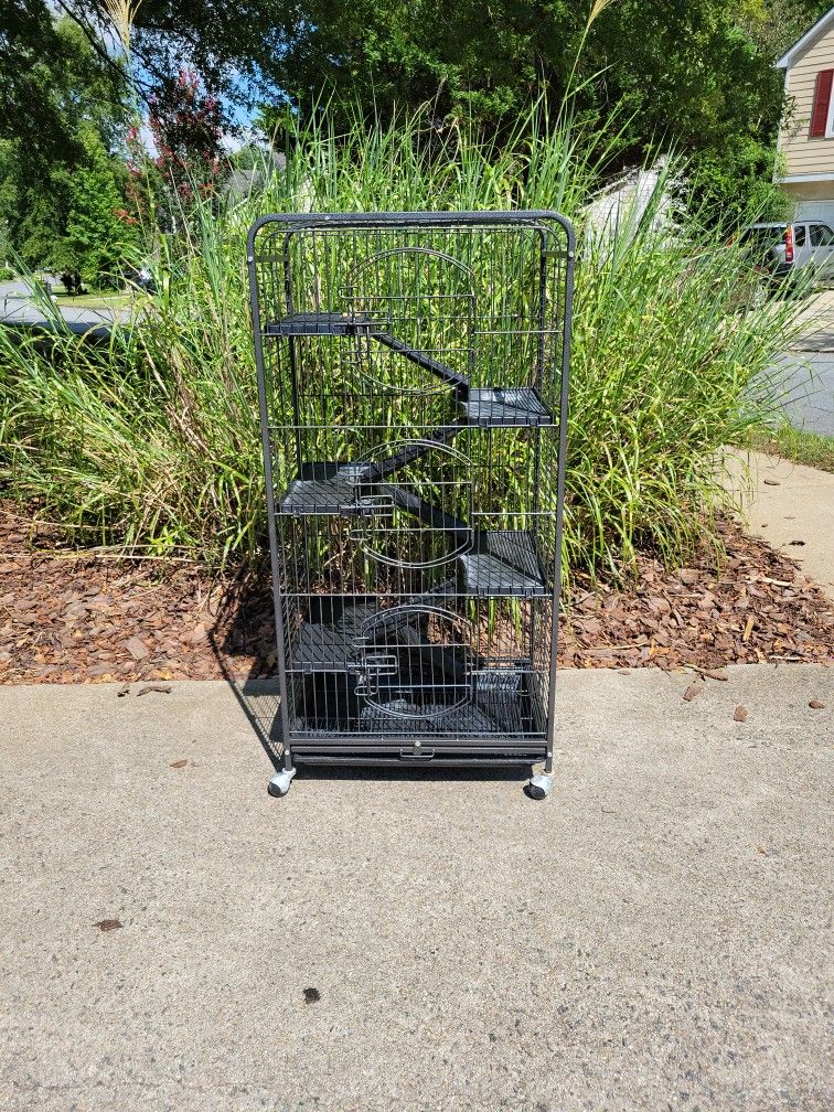 Cage For Ferrets, Rabbits, Chinchillas, Large Rats