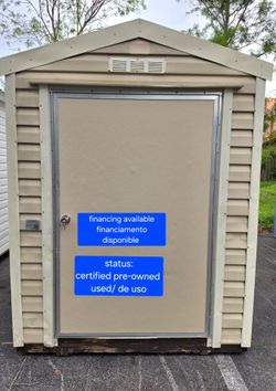 shed casita de patio 6x10
