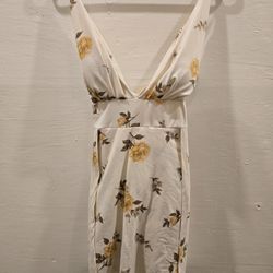 Floral V-Neck Romper