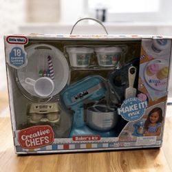 Creative Chefs™ Bakers Kit – Baking Playset with Working Mixer
