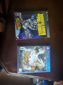 Ps4 Naruto Storm 4 & Ps3 Borderlands The Pre-sequel