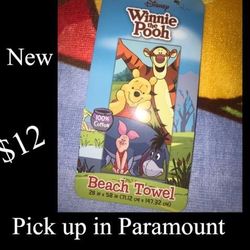 Winnie the pooh towel