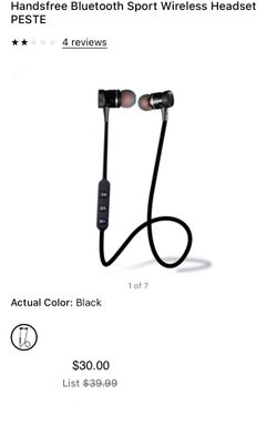 Bluetooth headphones