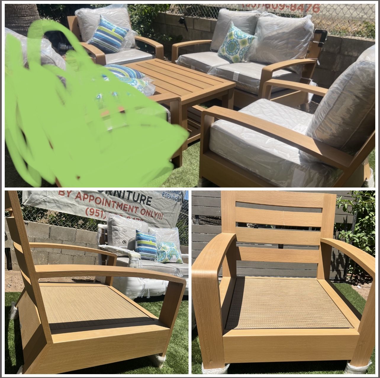 Brand New Outdoor Furniture Set ( In Box) We Offer Same Day Delivery Service 