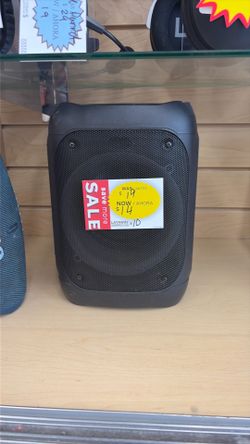 Black Compact Portable Speaker