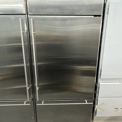 Monogram Stainless Steel 36” Built In Bottom Freezer Refrigerator 