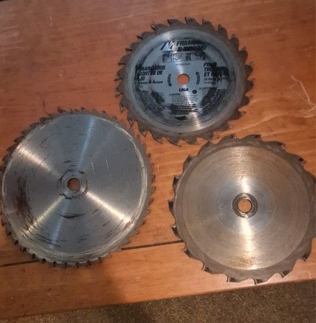 4 Circular Saw Blades
