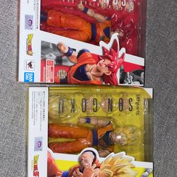 🔥 Dragon Ball Z SH Figuarts Goku Figures (Brand New) 🔥
