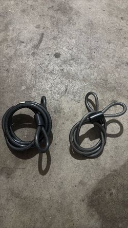 Kryptonite KryptoFlex Double Looped Steel Security Cables (For Bikes / E-Bikes)