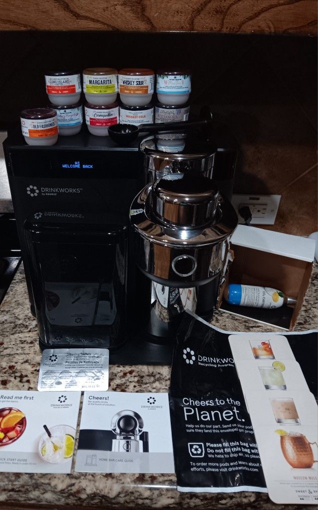 Drinkworks Home Bar Pro by Keurig, Single Serve, Pod Based