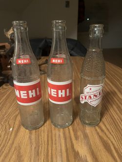Delicious Stanley Beverage & 1967 Nehi Soda Bottles