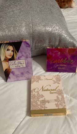Makillaje nuevo.....Tarte, too faced makeup pallets