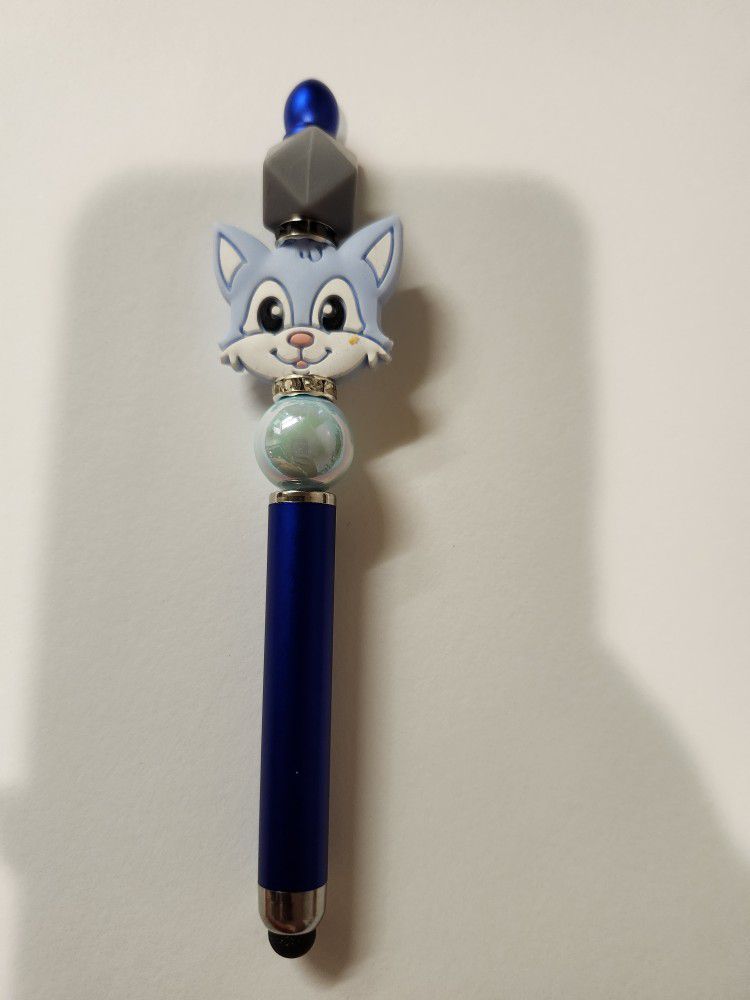 Fox Beaded Pen 