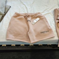 Fear of God Matte Blush Sweatshorts and Sweatpants