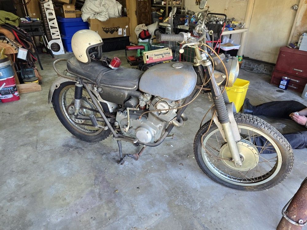 1966 Honda Scrambler CL77