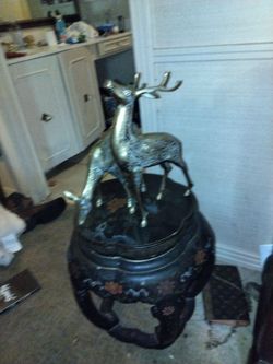 Brass deer