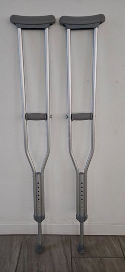Adjustable Aluminum Crutches like New – $25