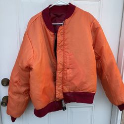Rothco flight style reversible jacket size Medium