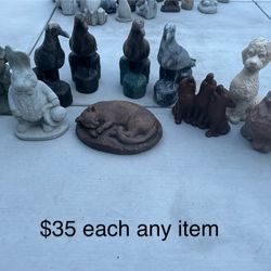 Cement Garden Statues