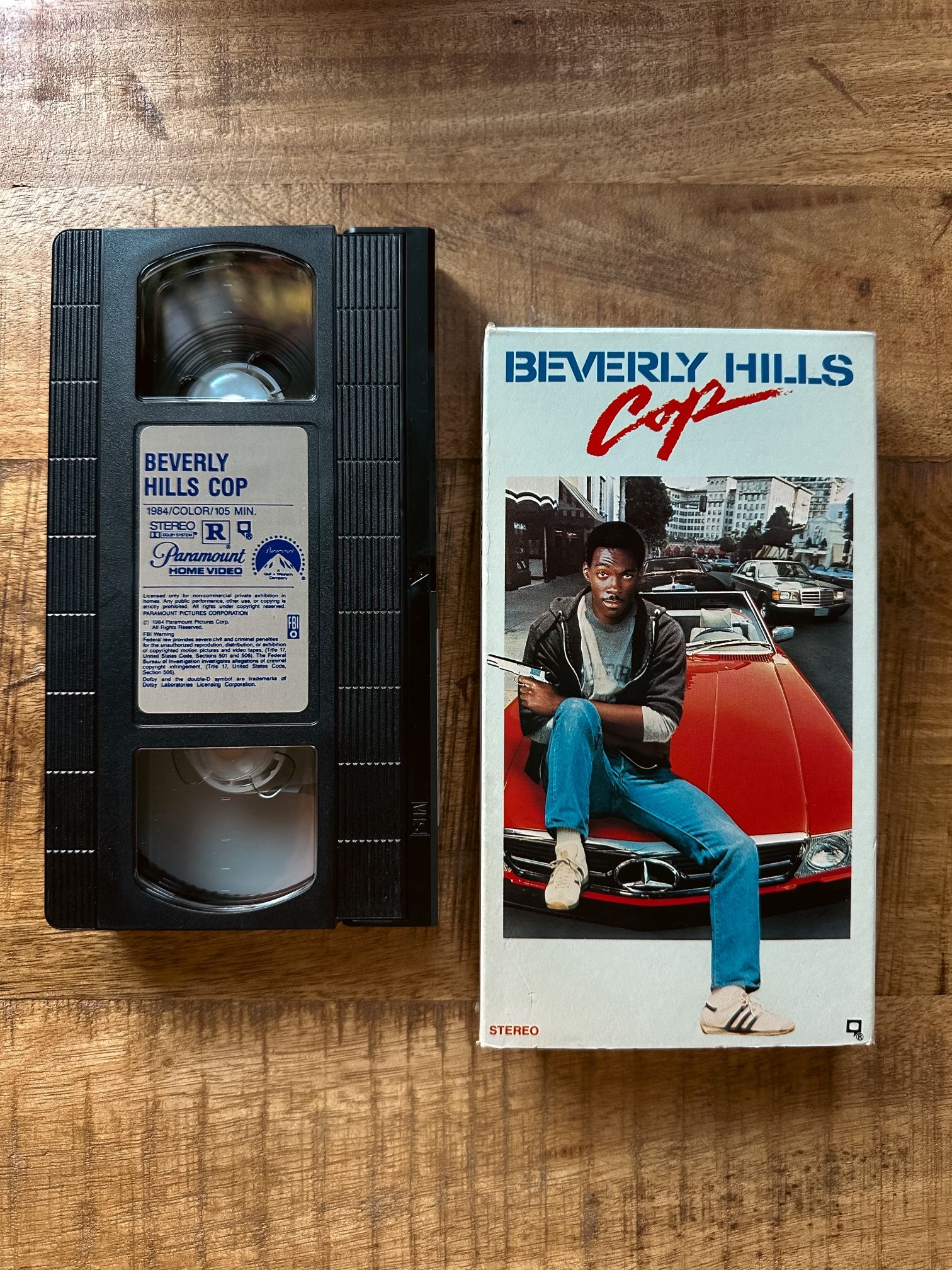 Beverly Hills Cop VHS