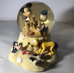 Disney Musical Snow Globe By The Beautiful Sea