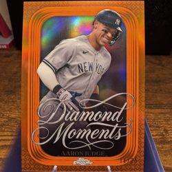 2026 Topps Chrome Aaron Judge Diamond Moments /25