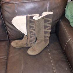 Teva Figueroa Black Leather Boots