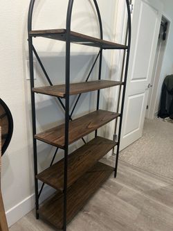 Arched bookshelf