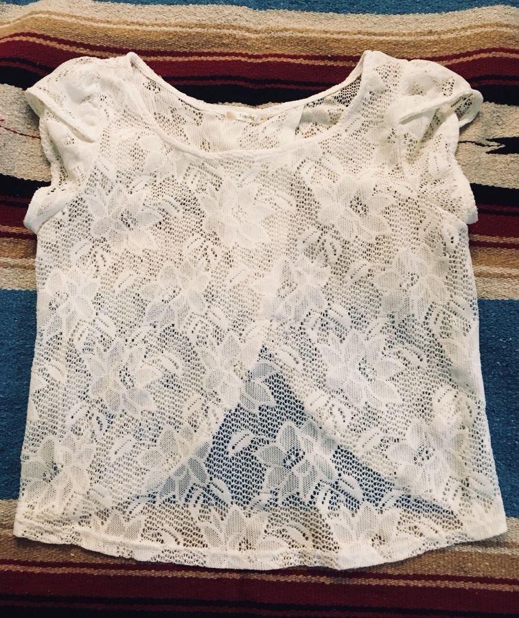 Shear Summer Top with Open Back
