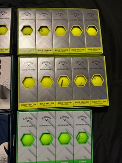Callaway Superfast & Supersoft Golf Balls Bulk Lot
