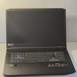 Gaming Laptop Acer Nitro AN517 Gaming Laptop – Ryzen 7 5800, RTX 3060, 16GB RAM, 512GB SSD Open To Trades