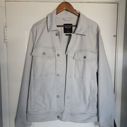 Men's Vintage Hollister Jacket Large Flex Trucker Denim