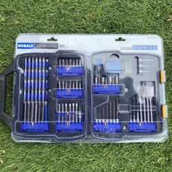 Kobalt 106-piece Drill & Drive Set Shank Bit Set Power Tool Accessories Set 
