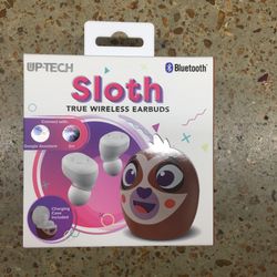 NWT Sloth True Wireless Earbuds