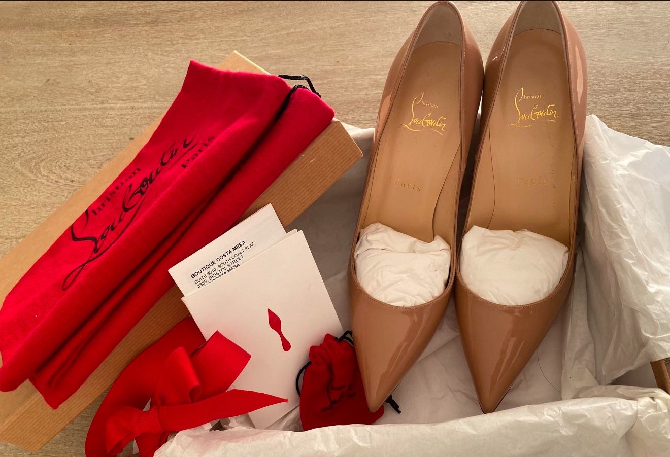 Auth Christian Louboutin So Kate 120mm Size 39.5 Heels