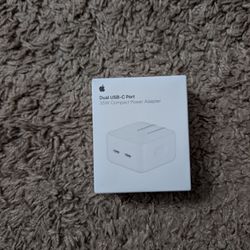 Apple Dual USB C Port 35W Power Adapter