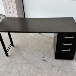 Dark Walnut Herman Miller Desk 