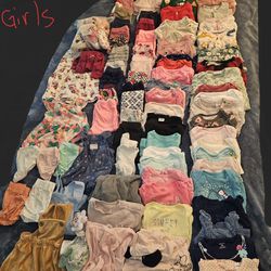 Baby Girls Clothes And Shoes 6, 6-9, 9 Months