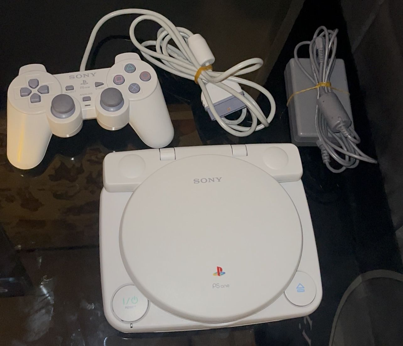 PlayStation One W/ LCD Screen Combo Bundle & Games