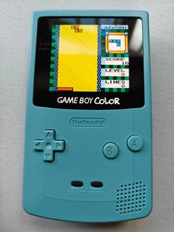 Amoled Light Blue Gameboy Color