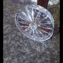 New Crystal 2 In 1 Candle Holder With Candle 