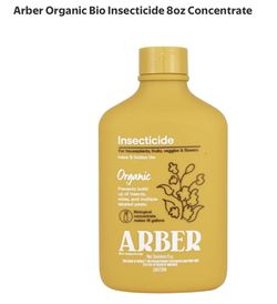Arber Organic Bio Insecticide 8oz Concentrate