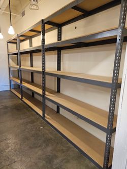 72 in W x 18 in D Storage Shelving Similar To Uline Shelves Delivery Available