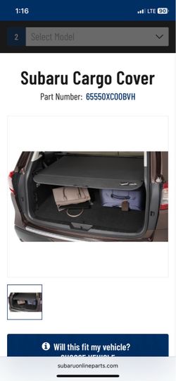 Subaru Cargo Cover Tonneau