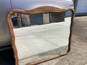 Vintage Rustic Mirror 47L x 42H