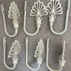 Drapery Finial/ Curtain Holder Or Tieback Holder /hook