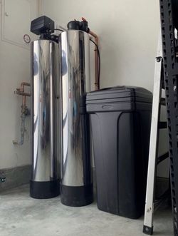Premium Stainless Steel Large Dual Tank 10 Stage High Quality Salt Softening Filtration Package