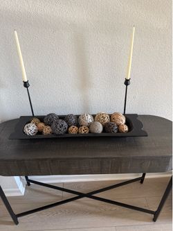 Kirkland's Modern Oval Wood Entry Table