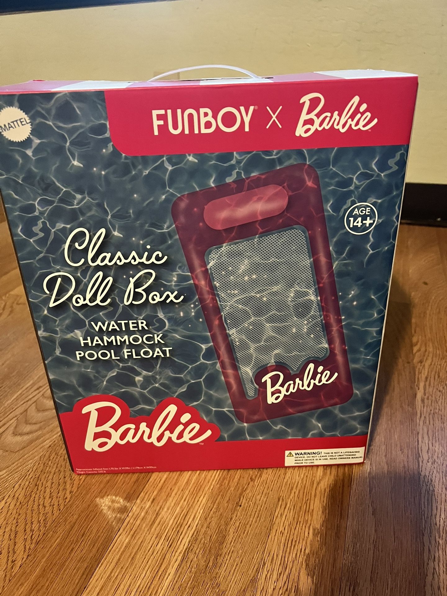new barbie pool float
